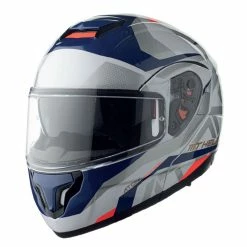 Best Sale 🤩 Plastic Mt Helmets Atom Sv Skill A0 Helmet Blue Grey 🌟