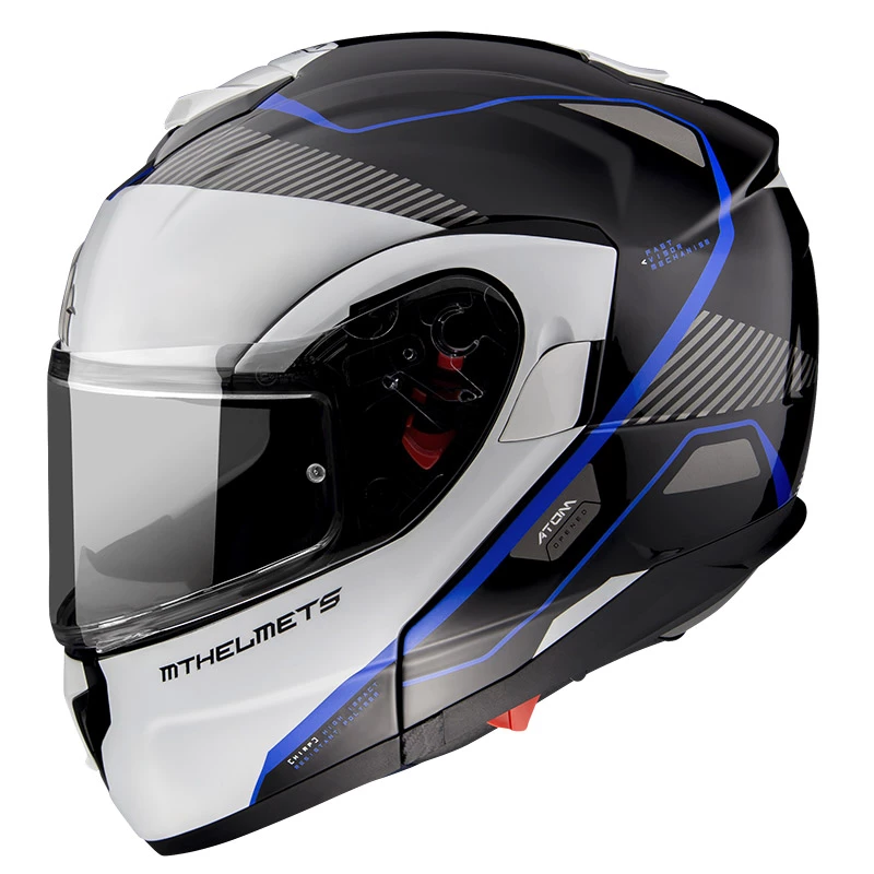 Buy 😀 Plastic Mt Helmets Atom Sv Opened B7 Modular Helmet Blue 😍 - Image 3