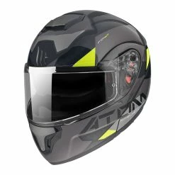 Cheapest 🎉 Plastic Mt Helmets Atom Sv W17 B2 Modular Helmet Grey 🥰