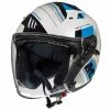 Hot Sale 🌟 Plastic Mt Helmets Avenue Sv Sideway C7 White Blue 👍