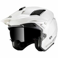 Best Pirce 🌟 Trial Mt Helmets District Sv Solid A0 Helmet White 🔔
