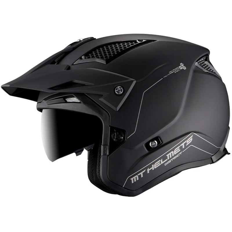 Top 10 🎁 Trial Mt Helmets District Sv Solid A1 Helmet Matt Black ⭐ - Image 2
