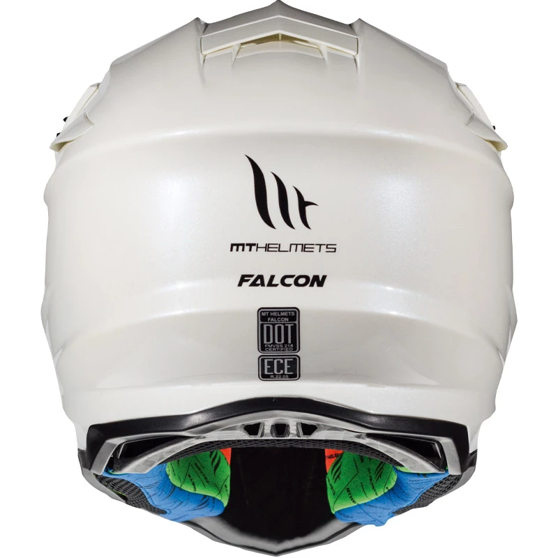 Hot Sale 😍 Plastic Mt Helmets Falcon Solid A0 White 🎁 - Image 3
