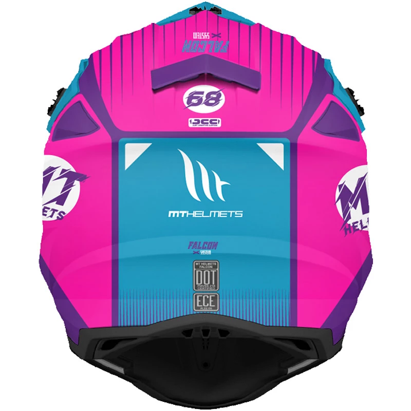 Cheapest 😉 Plastic Mt Helmets Falcon System B8 Helmet Pink 🎁 - Image 2