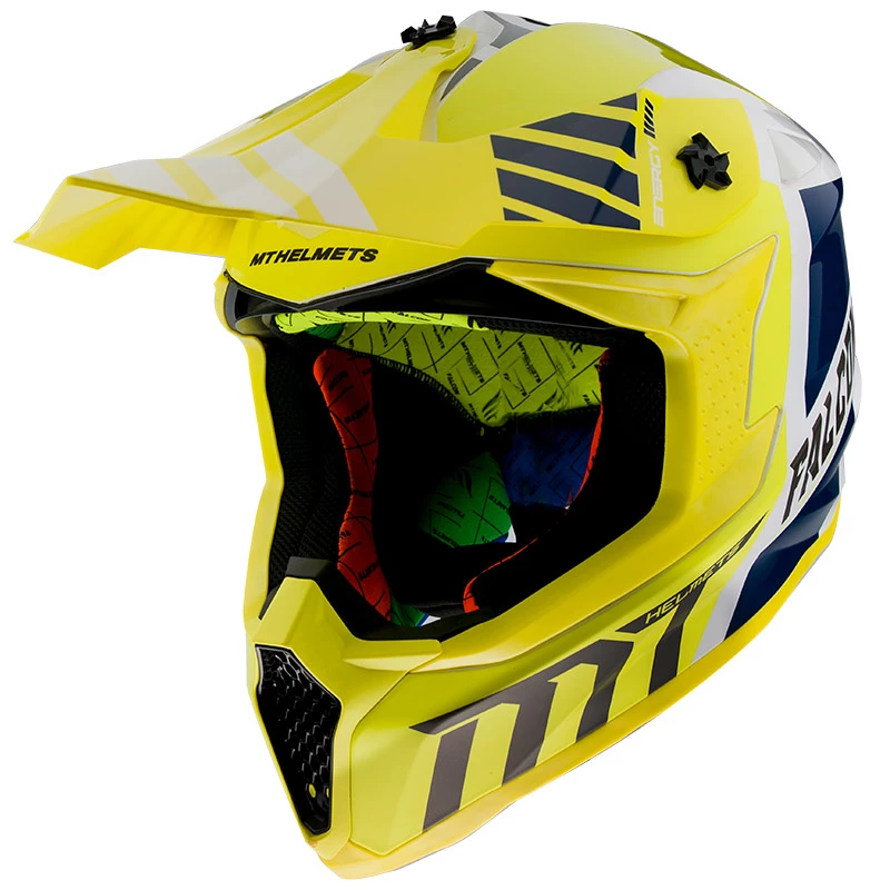 Best Sale ๐ Plastic Mt Helmets Falcon Warrior A3 Helmet Yellow ๐งจ