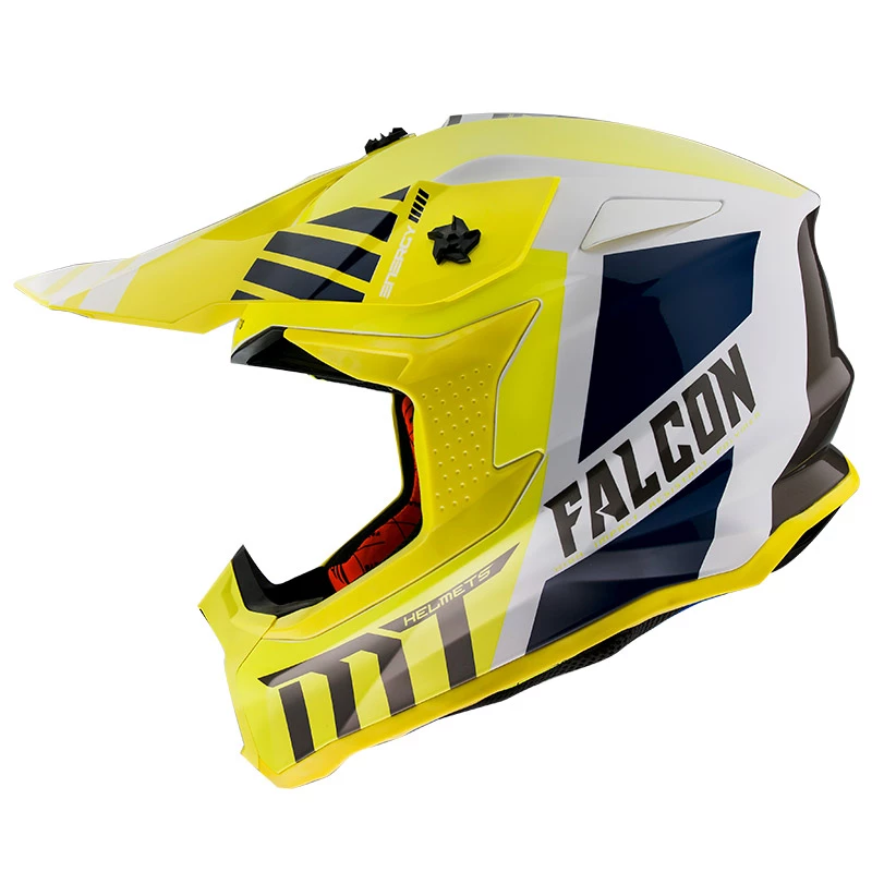 Best Sale ๐ Plastic Mt Helmets Falcon Warrior A3 Helmet Yellow ๐งจ - Image 2