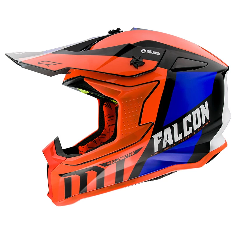 Cheap ✨ Plastic Mt Helmets Falcon Warrior C3 Helmet Orange 🔔 2 Cheap ✨ Plastic Mt Helmets Falcon Warrior C3 Helmet Orange 🔔 - Image 2