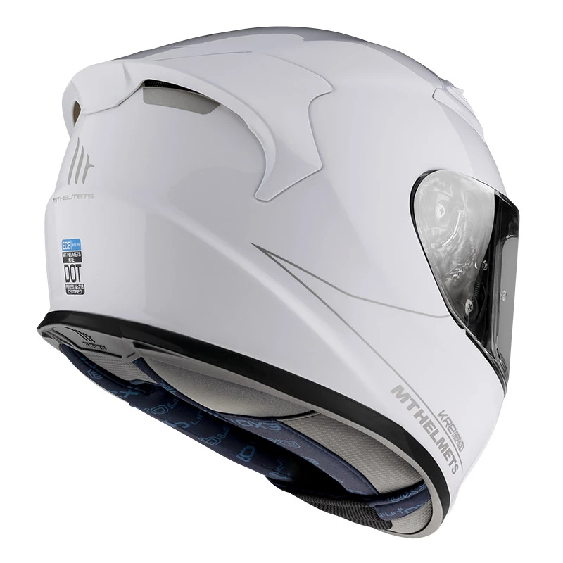 Best deal 😉 Fiber Mt Helmets Kre Sv Solid White 👍 - Image 3