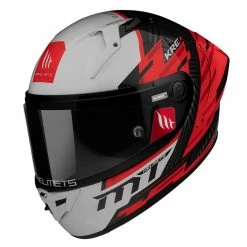 Deals ✔️ Fiber Mt Helmets Kre Plus Carbon Brush A5 Red 👍
