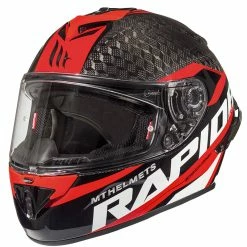 Budget 😀 Fiber Mt Helmets Rapide Pro Carbon C5 Black Red 🎁