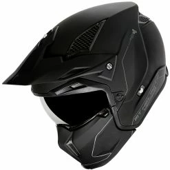 Budget 🥰 Removable Chin Mt Helmets Streetfighter Sv Solid A1 Matt Black 👍