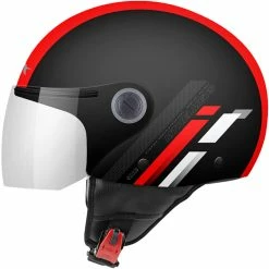 Coupon 🎉 Plastic Mt Helmets Street Scope D5 Helmet Red 🔔