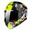 Best Sale 💯 Plastic Mt Helmets Targo Crazy 🐕 Dog G3 Helmet Yellow Fluo 🧨