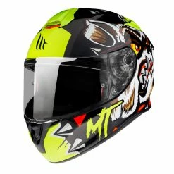 Best Sale 💯 Plastic Mt Helmets Targo Crazy 🐕 Dog G3 Helmet Yellow Fluo 🧨
