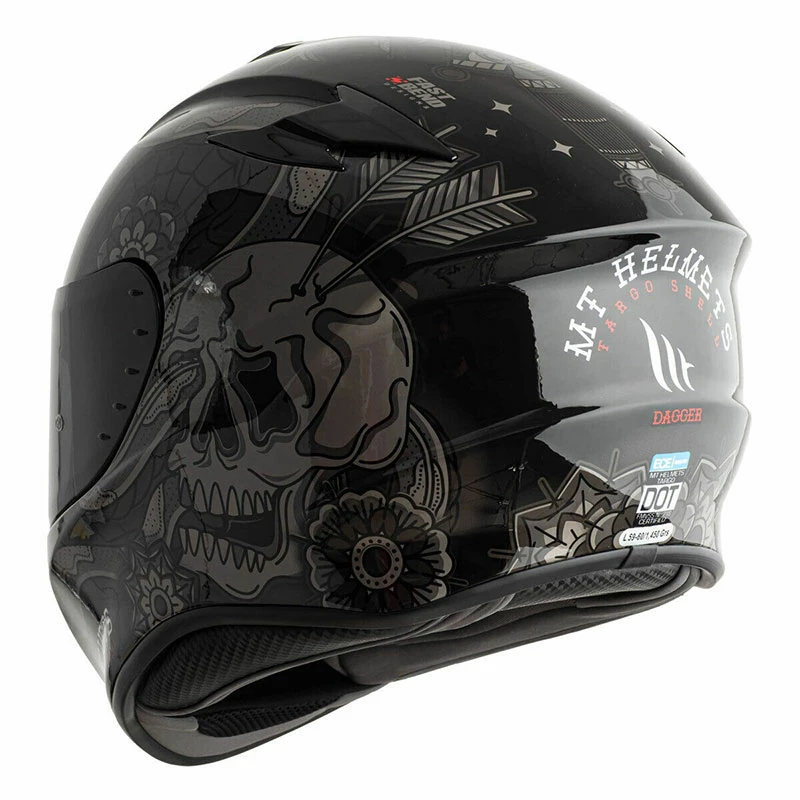 Discount 👍 Plastic Mt Helmets Targo Dagger E1 Helmet Black 🎁 3 Discount 👍 Plastic Mt Helmets Targo Dagger E1 Helmet Black 🎁 - Image 3