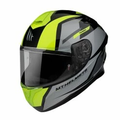 Deals 😉 Plastic Mt Helmets Targo Pro Sound A3 Helmet Yellow Fluo 🔥