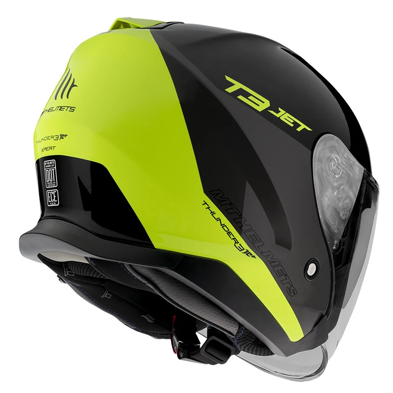 Budget ⌛ Plastic Mt Helmets Thunder 3 Sv Jet Xpert C3 Helmet Yellow 👏 3 Budget ⌛ Plastic Mt Helmets Thunder 3 Sv Jet Xpert C3 Helmet Yellow 👏 - Image 3