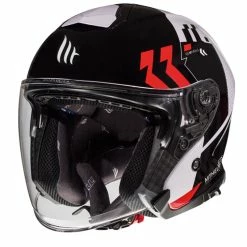 Brand new 😀 Plastic Mt Helmets Thunder 3 Sv Jet Venus A5 Red 👏