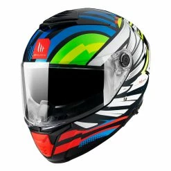 Best Pirce 🎁 Plastic Mt Helmets Thunder 4 Sv Drax B7 Helmet Blue 🛒