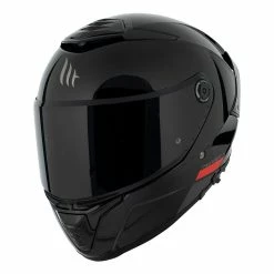 Budget 😍 Plastic Mt Helmets Thunder 4 Sv Solid A1 Helmet Black 🤩