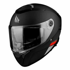 Budget 🛒 Plastic Mt Helmets Thunder 4 Sv Solid A1 Helmet Black Matt 🛒
