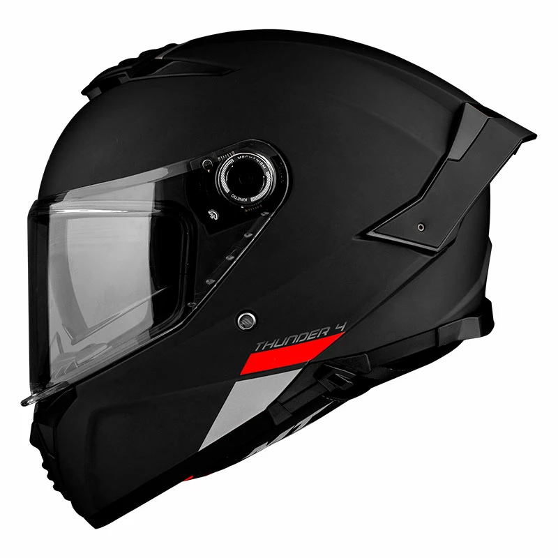 Budget 🛒 Plastic Mt Helmets Thunder 4 Sv Solid A1 Helmet Black Matt 🛒 2 Budget 🛒 Plastic Mt Helmets Thunder 4 Sv Solid A1 Helmet Black Matt 🛒 - Image 2