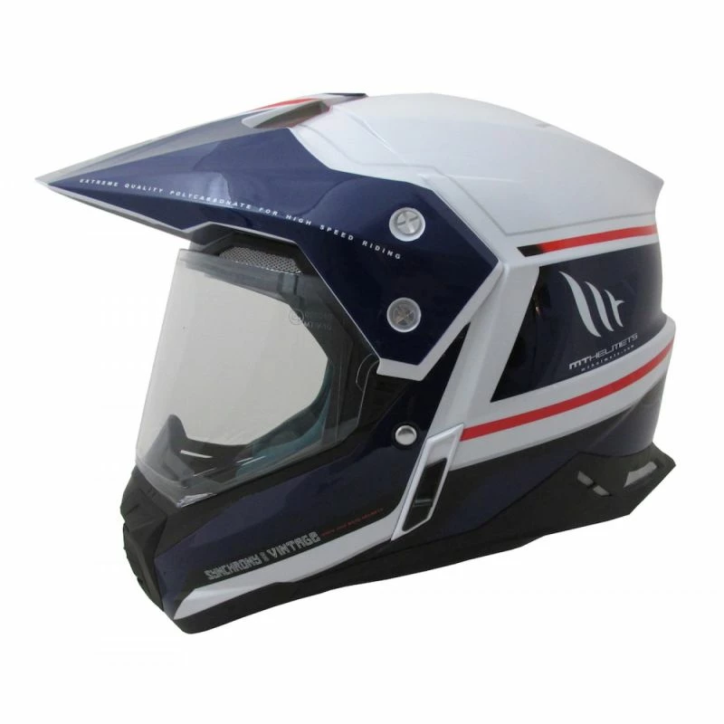 Best Sale 👏 Crosstourer Mt Helmets Sinchrony Duo Sport Sv Vintage Blue 💯 - Image 2